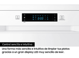 Lavavajillas - Samsung DW60M6050FW/EC, 14 servicios, 7 programas, 59.8 cm, Función Higiene, Configuración Flexible, Blanco