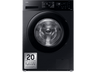 Lavadora carga frontal - Samsung WW90CGC04DABEC, 9kg, 1400 rpm, EcoBubble™, Función WiFi con SmartThings, Negro