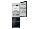 Frigorífico combi integrable - Haier In-Vista CST9619DNGBW, Total No Frost, Duo Cooling, Motor Inverter, 190.6 cm, 384 l, Negro