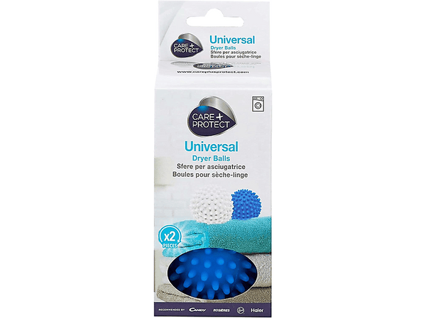 Accesorio secadora - Care + Protect CDB1101, 2 unidades, Fácil planchado y secado, Azul