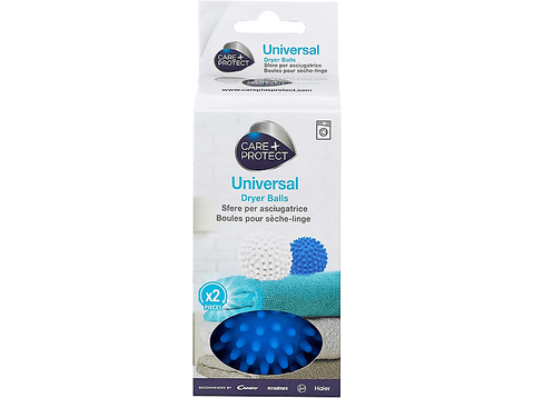 Accesorio secadora - Care + Protect CDB1101, 2 unidades, Fácil planchado y secado, Azul