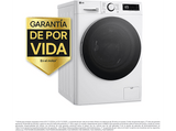 Lavadora secadora - LG F4DR6009A1W, Serie 600, 9 kg / 6 kg, 1400 rpm, 12 programas, AI Direct Drive™,  TurboWash™360˚, Blanco
