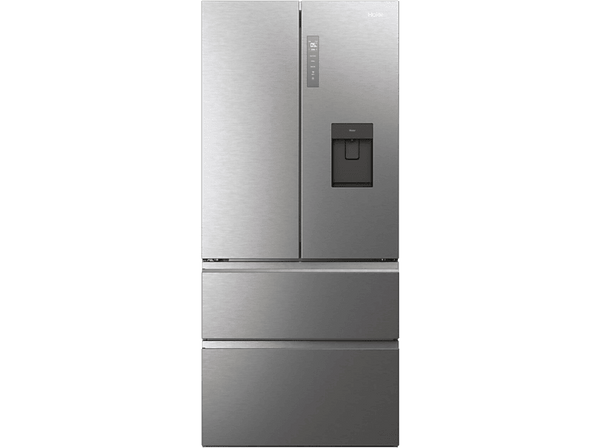 Frigorífico Americano - Haier FD 83 Series 7 HFW7819EWMP, No Frost, 192.5 cm, 539 l, Dispensador agua, Wi-fi, Inox