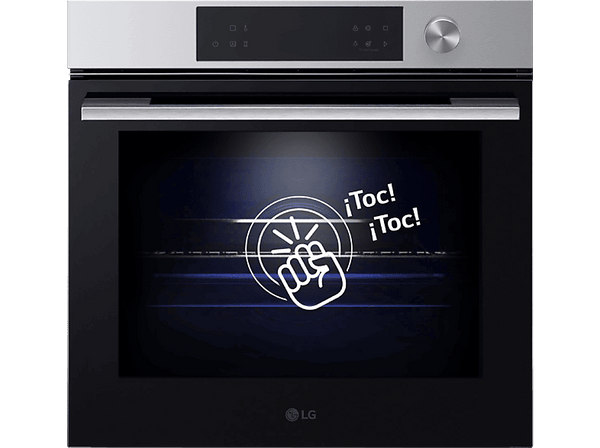 Horno a vapor - LG WSED7613S, Multifunción, Pirolítico, 76 L, 59.2 cm, EasyClean™, ThinQ™, Acero inoxidable