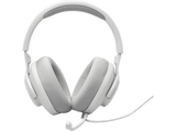 Auriculares gaming - JBL Quantum 100M2, Circumaurales, Diadema con cable, Micrófono, Blanco