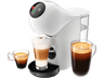 Cafetera de cápsulas - Krups KP2431AS,1500 W,15 bar, 0.8 L, Calentamiento en 30 s., Bebidas calientes y frías, Blanca
