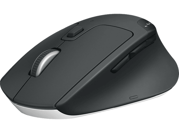 Ratón inalámbrico - Logitech M720, 2 modos de desplazamiento, DPI ajustable, Multidispositivo, Windows/Mac, Bluetooth, Botones personalizables, Negro