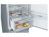 Frigorífico combi - Bosch KGN49XIDQ, No frost, 203 cm, 330 l, VitalFresh, Ancho especial 70 cm, Inox
