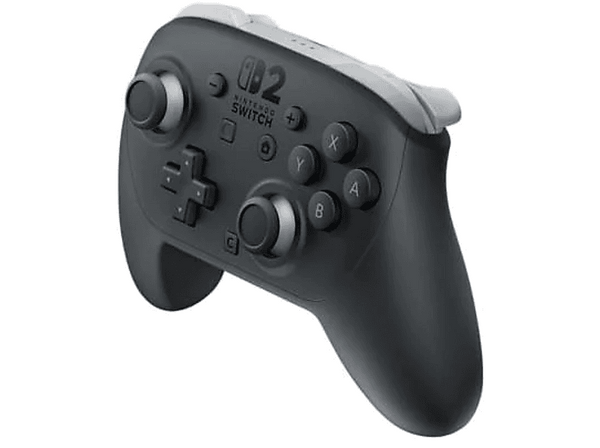Mando Nintendo Switch 2 - Nintendo Pro, Nintendo Switch 2, Bluetooth, Vibración HD 2, Botón C para GameChat, Negro