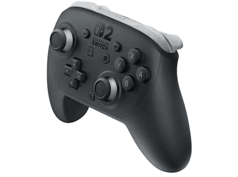 Mando Nintendo Switch 2 - Nintendo Pro, Nintendo Switch 2, Bluetooth, Vibración HD 2, Botón C para GameChat, Negro