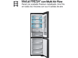 Frigorífico combi - LG GBG5160CEV, No Frost, 186 cm, 352 l, DoorCooling+™, Instaview™, ThinQ™, Acero negro grafito