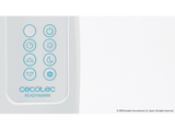 Emisor térmico - Cecotec Ready Warm 1200 Thermal, 6 elementos, 900 W, Pantalla LCD, Mando, Blanco