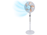 Ventilador de pie - Koenic KSF 405026 ES RC Stand fan, 60 W, Mando a distancia, 3 velocidades, 3 modos, Oscilación, Temporizador hasta 7,5 h, Blanco