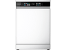 Lavavajillas - Cecotec Bolero Aguazero 6210 D, 15 cubiertos, 14 programas, 60 cm, Tercera bandeja, Pantalla FullColor XXL, Dual Zone Wash, White