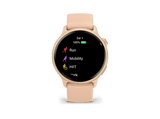 Reloj deportivo - Garmin vívoactive® 6, Rosa, Silicona, 20mm, 8 GB, 1.2 AMOLED, Autonomía hasta 11 días