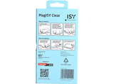 Funda - Isy ISC 1115, Compatible con iPhone 16, Resistente a Golpes, Anillo Magnético Integrado, Transparente