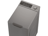 Lavadora carga superior - Candy TCAS274TMR5-S, ProWash 500, 7 kg, 1200 rpm, Motor Inverter, Wi-Fi, Antracita