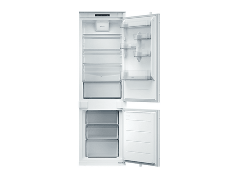 Frigorífico combi integrable - Candy CNBQL3518EV, Low Frost, 177.2 cm, 268 l, Sin Panelar