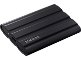 Disco duro SSD externo 2 TB - Samsung T7, USB Tipo C, SSD, Serie MU-PE1T0S Negro