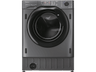 Lavadora integrable - Haier Series 4  HWQ90B416FWBR, Carga frontal, Motor Inverter, Función Vapor, Antibacterias, 9 kg, 1600 rpm,Antracita