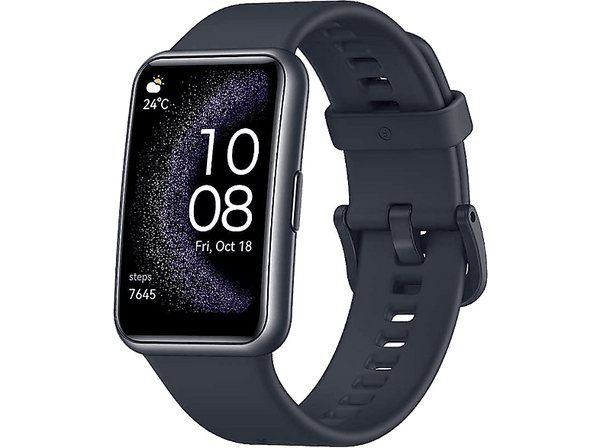 Smartwatch - Huawei Watch Fit SE, 130-210 mm, Pantalla AMOLED 1.64", GPS, Gestión salud, Negro