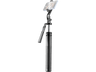Palo Selfie - CellularLine SELFIE STICK MAX, Multifuncional, Rotación 360º, Extensible 180 cm, Bluetooth y control remoto, Negro