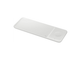 Cargador inalámbrico - Samsung Wireless Charger Trio, Para dispositivos Samsung/ Apple, USB-C, Blanco