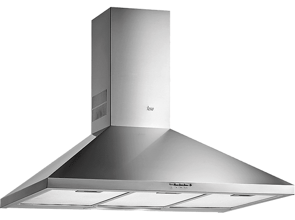 Campana decorativa - Teka DBB 90, 3 Velocidades, 380m³/h, 90 cm, Inox