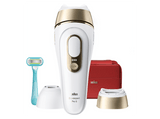 Depiladora IPL - Braun Luz Pulsada Silk·expert Pro 5 PL5221, Depilación en casa, Sensor SmartSkinProtect, Cabezal Smart Flex y de precisión