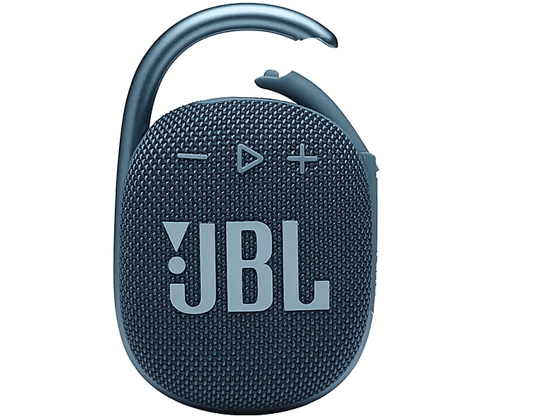 Altavoz inalámbrico - JBL Clip 4, 5 W, 10 horas, Bluetooth 5.1, IP67, Clip&Play, Azul