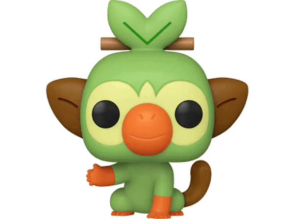 Figura Funko Pop! - Funko Pop! Games: Pokémon - Grookey, Vinilo, 9 cm