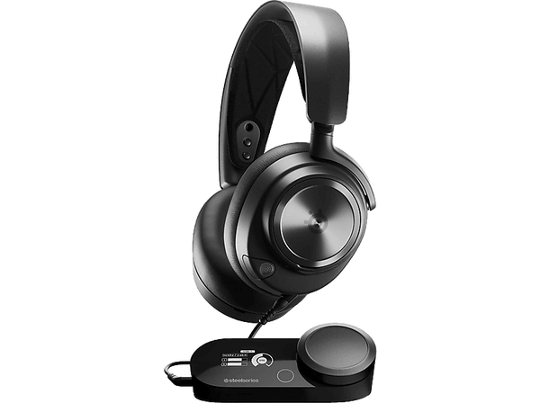 Auriculares gaming - Steel Series Arctis Nova Pro, Supraaurales, Amplificador, Micrófono, Negro