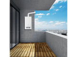 Calentador a gas - Ariston Fast RX ONM 11 NG, 9.5 kW, 11 l/min, Gas natural, Blanco