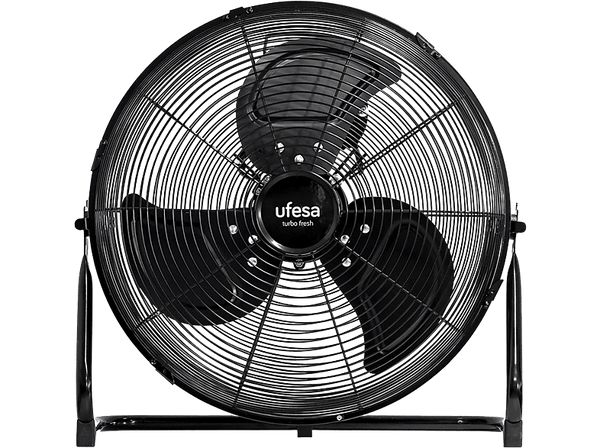 Ventilador de sobremesa - Ufesa FF0350, 3 velocidades, 70W, 35 cm, Inclinable, Negro