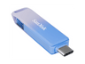 Memoria USB 128GB - Sandisk Creator Phone Drive, USB-C y Lighning, Para iPhone, Hasta 90MB/s de lectura, Azul