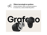 Auriculares True Wireless - LG BUDS, 30 h, Resistencia al agua IPX4, Cancelación de ruido, Negro