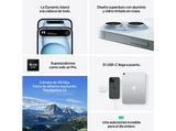 Apple iPhone 15 Plus, Amarillo, 256 GB, 5G, 6.7  Pantalla Super Retina XDR,  iOS, Chip A16 Bionic