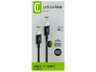 Cable USB-C - CellularLine, 0.6 m, USB C, Universal, Negro