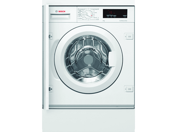 Lavadora Integrable - Bosch WIW28302ES, 8 kg, 1400 rpm, 14 programas, Motor EcoSilence, Speed Perfect, Blanco