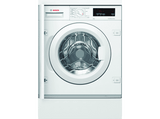 Lavadora Integrable - Bosch WIW28302ES, 8 kg, 1400 rpm, 14 programas, Motor EcoSilence, Speed Perfect, Blanco