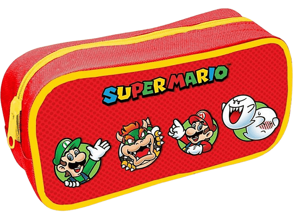 Estuche - Pyramid Super Mario, 22 cm, Multicolor