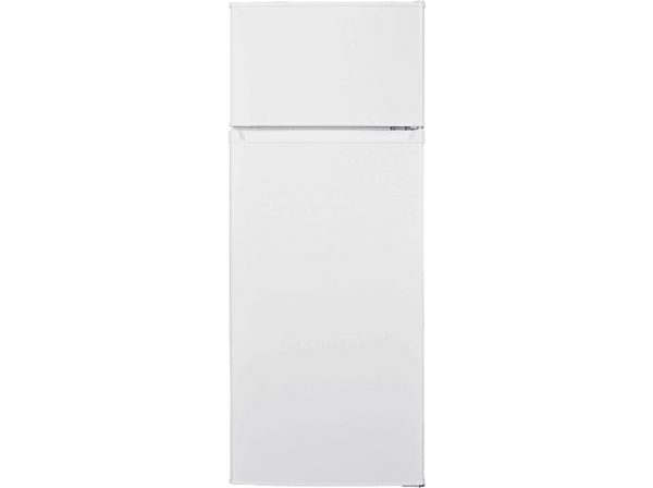 Frigorífico dos puertas - OK OFK 471 E W, PW58BM, 142.5 cm, 206 l, Pies ajustables, Blanco