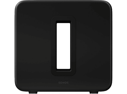 Altavoz inalámbrico - Sonos Sub 4, Bajos Profundos, Subwoofer, Negro