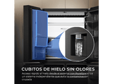 Frigorífico americano - Haier Horizon HCW99F18DIMB, No Frost, 182,5 cm, 630 l, Dispensador Agua y Hielo, Nutribank, Negro