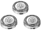 Accesorio afeitadora - Philips SH71/50, 3 Cabezales, Para afeitadoras Shaver Series 7000/  5000, Plata