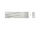 Pack Teclado + Ratón - HP 490C, Inalámbrico, Teclas programables, Multidispositivo, Bluetooth, Blanco