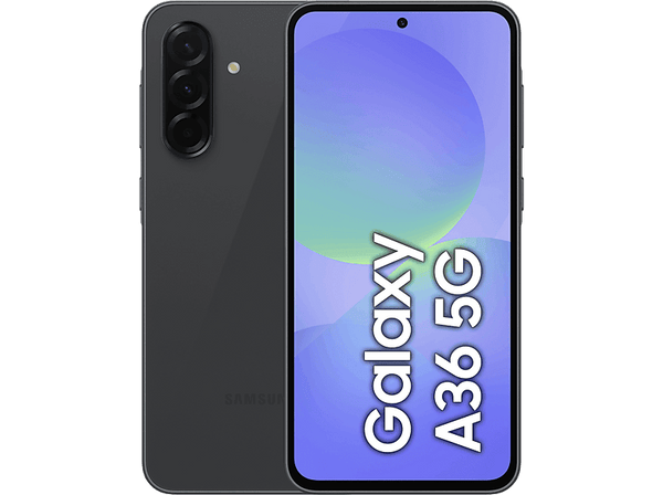Móvil - Samsung Galaxy A36 5G, Negro, 128 GB, 6 GB RAM, 6.7"  FHD+ Super AMOLED, Qualcomm Snapdragon 6 Gen 3, 5000 mAh, Android 15
