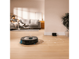 Robot friegasuelos - Cecotec Conga M100 Spin AI, Navegación inteligente IA, Programable, Negro