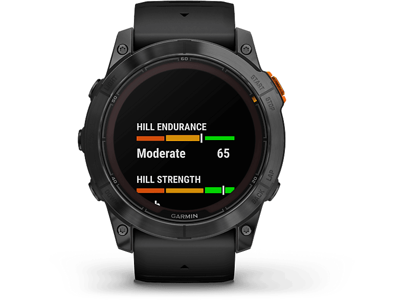 Reloj deportivo - Garmin Fénix 7X Pro, Negro, Carga Solar, 127-210 mm, 1.4, Multideporte, GPS