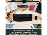 Ratón Inalámbrico - Logitech M280, 1000 ppp, USB, Pilas hasta 18 meses, Multisistema operativo, Ahorro de energía automático, Negro